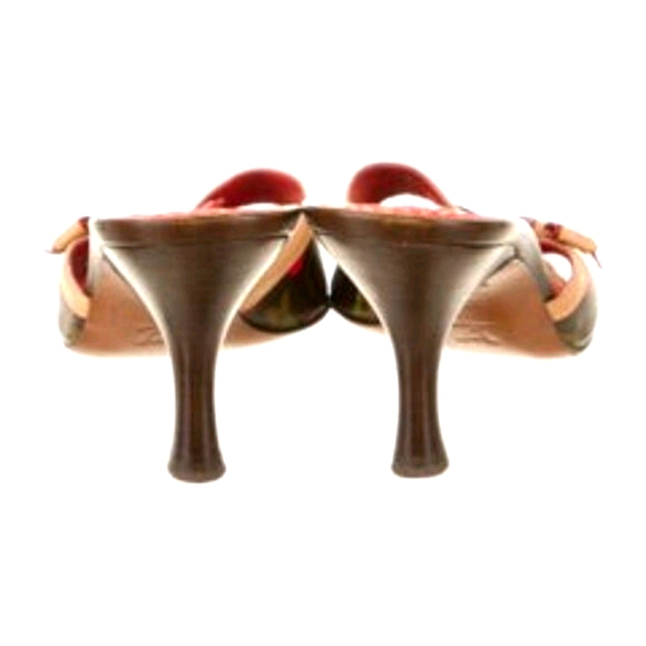 LOUIS VUITTON Monogram Cerises Mules. RARE! - Picture 5 of 7